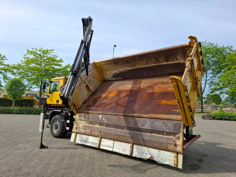 MAN TGM 18.250 / 4X4 / NL TRUCK / TUV:30-04-2026 / 118783 KM / HMF 1110 K2 / ROTATOR / GOOD TYRES / FULL-STEEL / DRUM BRAKES / MANUA - Tippbil lastbil, Kranbil: bild 5 MAN TGM 18.250 / 4X4 / NL TRUCK / TUV:30-04-2026 / 118783 KM / HMF 1110 K2 / ROTATOR / GOOD TYRES / FULL-STEEL / DRUM BRAKES / MANUA - Tippbil lastbil, Kranbil: bild 5