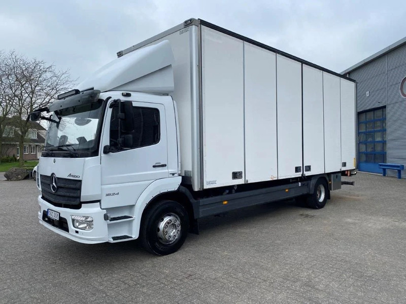 Mercedes-Benz ATEGO 1624 / AUTOMATIC / CLOSED BOX / SIDE DOORS / AIRCO / LWDS / FCW / EURO-6 / 2016 - Lastbil med skåp: bild 1 Mercedes-Benz ATEGO 1624 / AUTOMATIC / CLOSED BOX / SIDE DOORS / AIRCO / LWDS / FCW / EURO-6 / 2016 - Lastbil med skåp: bild 1