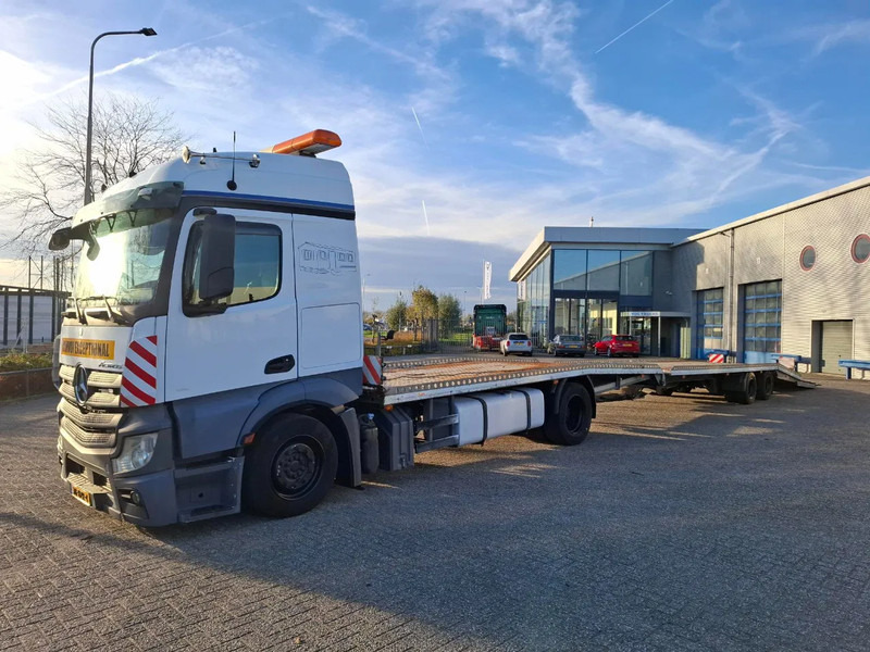 Mercedes-Benz Actros 1842 / NL TRUCK / CAR CARRIER COMBINATION / TUV: 11-12-2025 / 1XWINCH / FRANZ MERSCH / GALVANIZED / SMART TACHO / AUTOMAT - Biltransportbil lastbil: bild 1 Mercedes-Benz Actros 1842 / NL TRUCK / CAR CARRIER COMBINATION / TUV: 11-12-2025 / 1XWINCH / FRANZ MERSCH / GALVANIZED / SMART TACHO / AUTOMAT - Biltransportbil lastbil: bild 1