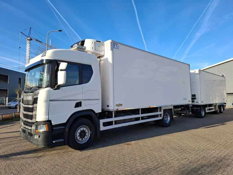 Scania NGS R450 / RETARDER / I-PARKCOOL / NAVI / LWDS / 2XCARRIER / CHEREAU / COOLCOMBI / AUTOMATIC / EURO-6 / 2019 - Kylbil lastbil: bild 1 Scania NGS R450 / RETARDER / I-PARKCOOL / NAVI / LWDS / 2XCARRIER / CHEREAU / COOLCOMBI / AUTOMATIC / EURO-6 / 2019 - Kylbil lastbil: bild 1