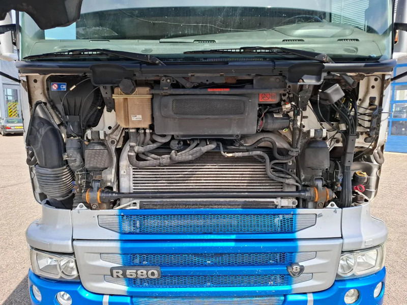 Chassi lastbil Scania R580 V8 / RETARDER / LIFT+LENKACHSE / FULL-AIR / PLATFORM 2000 KG / NAVI / LEATHER / AIRCO / AUTOMATIC / EURO-6 / 2014: bild 7
