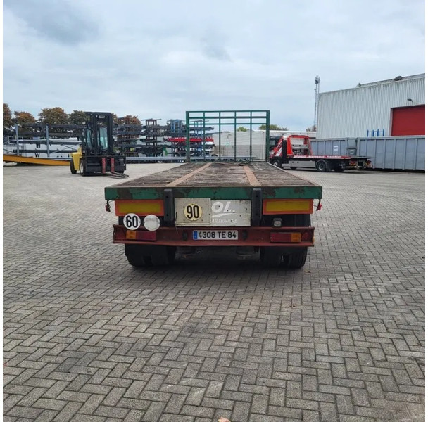 Trouillet RT 3240 / AIR SUSPENSION / PLATEAU 8M / LOADING HEIGHT:115CM / DRUM BRAKES / 3X ROR AXLES / 1990 - Släp: bild 5 Trouillet RT 3240 / AIR SUSPENSION / PLATEAU 8M / LOADING HEIGHT:115CM / DRUM BRAKES / 3X ROR AXLES / 1990 - Släp: bild 5
