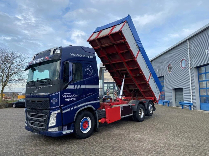 Volvo FH4-540 / VEB+ / ACC / LWDS / 3SIDE TIPPER / DYNAMIC STEERING / LEATHER / FULL-AIR / AUTOMATIC / EURO-6 / 2017 - Tippbil lastbil: bild 1 Volvo FH4-540 / VEB+ / ACC / LWDS / 3SIDE TIPPER / DYNAMIC STEERING / LEATHER / FULL-AIR / AUTOMATIC / EURO-6 / 2017 - Tippbil lastbil: bild 1