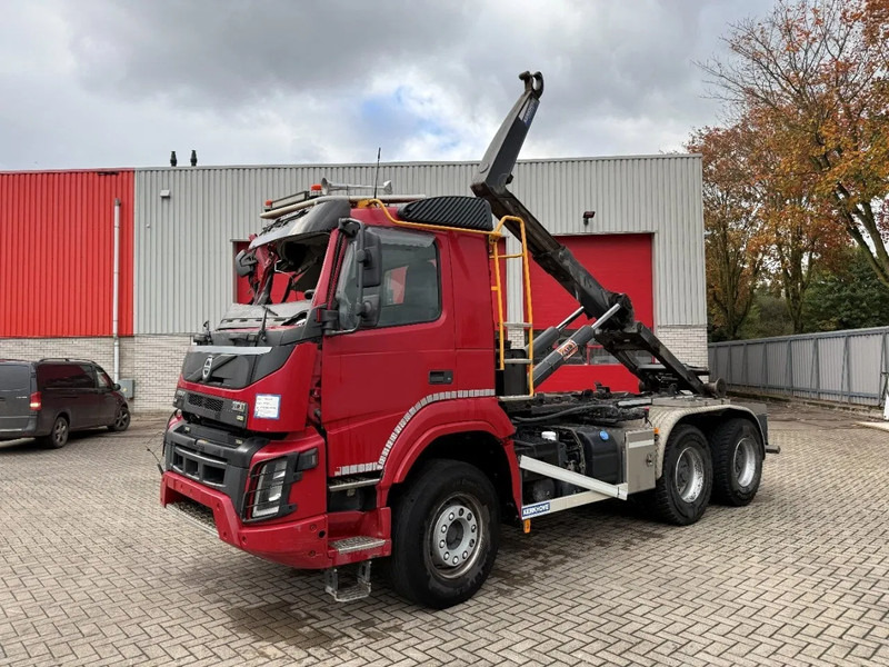 Volvo FMX4-500 / ENGINE RUNNING / VEB+ / 6X4 / BIG AXLE / AJK 20 TON HOOKLIFT / ONLY:276433 KM / AUTOMATIC / EURO-6 / 2020 - Lastväxlare lastbil: bild 1 Volvo FMX4-500 / ENGINE RUNNING / VEB+ / 6X4 / BIG AXLE / AJK 20 TON HOOKLIFT / ONLY:276433 KM / AUTOMATIC / EURO-6 / 2020 - Lastväxlare lastbil: bild 1