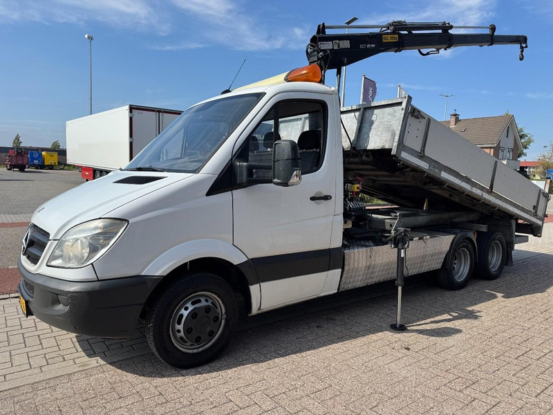 Mercedes-Benz Sprinter 516 CDI Clixtar, HIAB Kraan/Crane/Kran/Grua, Kipper - Transportbil med tippflak: bild 5 Mercedes-Benz Sprinter 516 CDI Clixtar, HIAB Kraan/Crane/Kran/Grua, Kipper - Transportbil med tippflak: bild 5