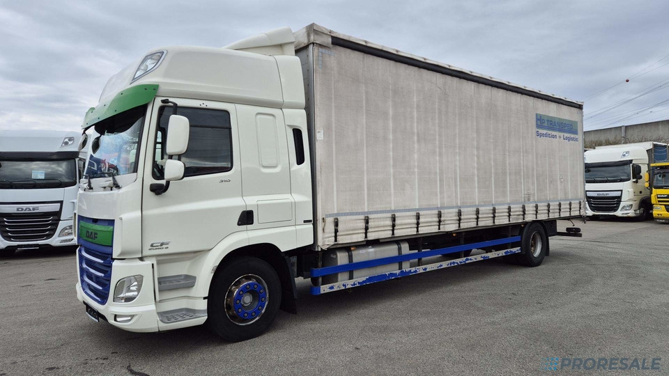 DAF CF 310 FA SPACE CAB EURO 6 - valník s plachtou - Kapellbil: bild 2 DAF CF 310 FA SPACE CAB EURO 6 - valník s plachtou - Kapellbil: bild 2