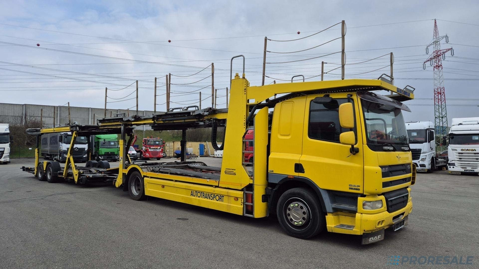 DAF FA CF 75.360 EURO 5 přepravník aut - prodejné jen s přívěsem GROENEWOLD P0461K - cena je za celou soupravu - Biltransportbil lastbil: bild 1 DAF FA CF 75.360 EURO 5 přepravník aut - prodejné jen s přívěsem GROENEWOLD P0461K - cena je za celou soupravu - Biltransportbil lastbil: bild 1