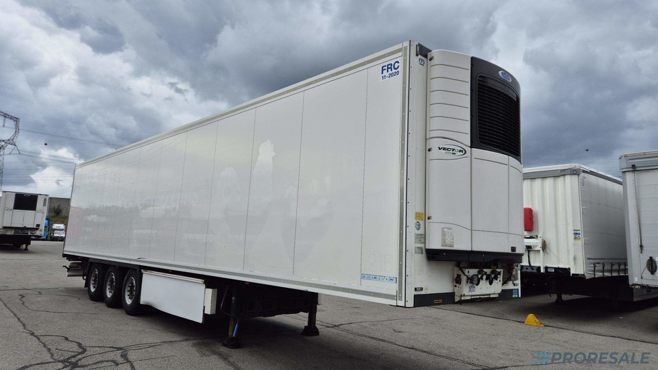 KRONE COOL LINER SD mrazírenský - MULTITEMP - dělící stěna + agregát CARRIER VECTOR 1950 Mt - Kyl/ Frys semitrailer: bild 1 KRONE COOL LINER SD mrazírenský - MULTITEMP - dělící stěna + agregát CARRIER VECTOR 1950 Mt - Kyl/ Frys semitrailer: bild 1