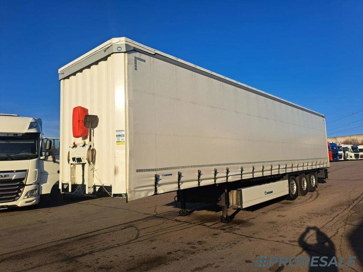 KRONE SD PROFI LINER + paletový koš 32 palet + 2 x zvedací náprava - Kapelltrailer: bild 2 KRONE SD PROFI LINER + paletový koš 32 palet + 2 x zvedací náprava - Kapelltrailer: bild 2