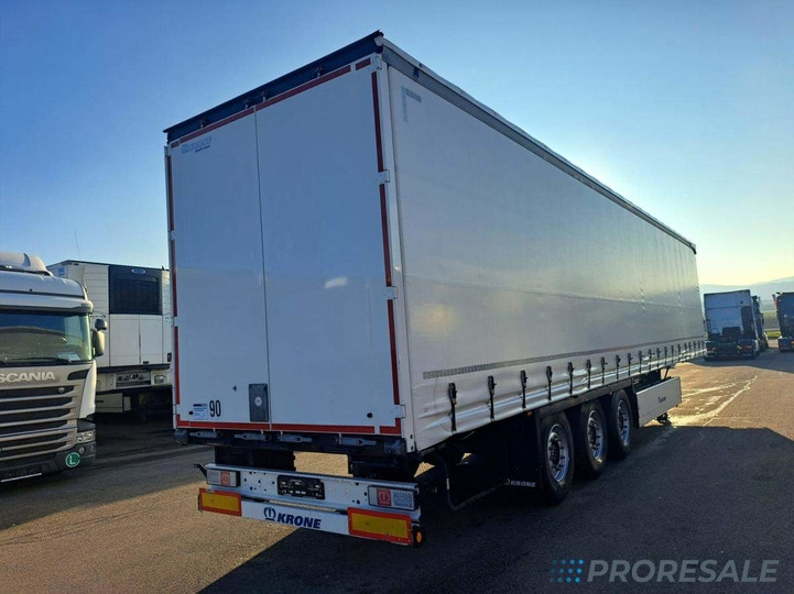 KRONE SD PROFI LINER + paletový koš 32 palet + 2 x zvedací náprava - Kapelltrailer: bild 3 KRONE SD PROFI LINER + paletový koš 32 palet + 2 x zvedací náprava - Kapelltrailer: bild 3