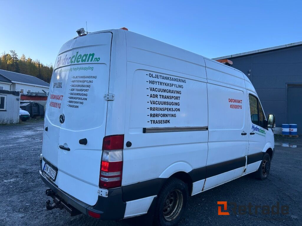 2010 spylebil MERCEDES-BENZ SPRINTER 516 CDI EU-Godkjent - Skåpbil, Materialhanteringsutrustning: bild 3 2010 spylebil MERCEDES-BENZ SPRINTER 516 CDI EU-Godkjent - Skåpbil, Materialhanteringsutrustning: bild 3