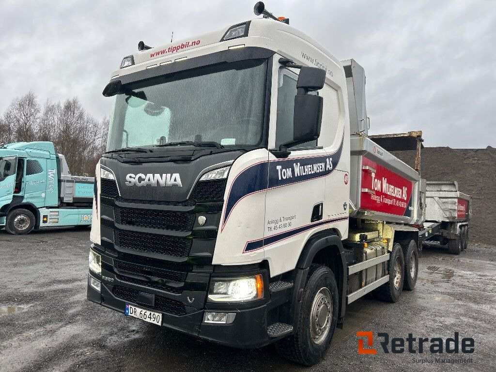 2019 Tippbil SCANIA R 580 6x2 EU-Godkjent - Tippbil lastbil: bild 1 2019 Tippbil SCANIA R 580 6x2 EU-Godkjent - Tippbil lastbil: bild 1