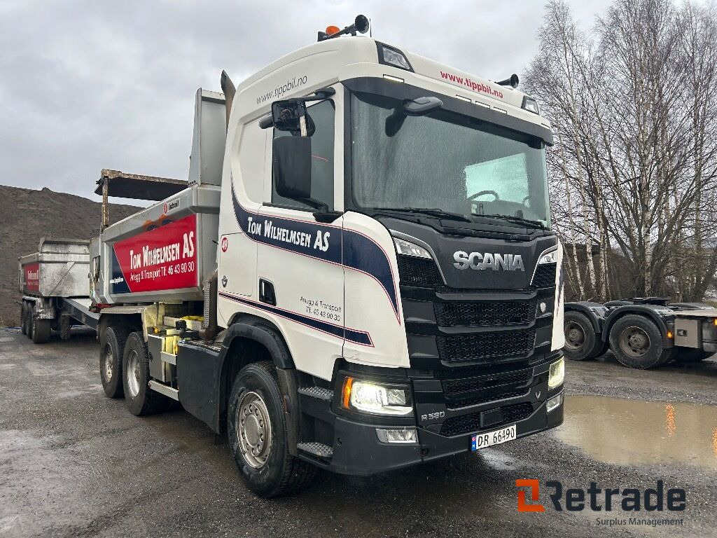2019 Tippbil SCANIA R 580 6x2 EU-Godkjent - Tippbil lastbil: bild 3 2019 Tippbil SCANIA R 580 6x2 EU-Godkjent - Tippbil lastbil: bild 3
