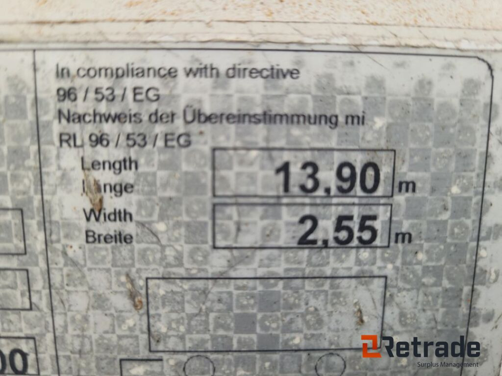 Flaktrailer 3-axlig trailer med lämmar SCHMITS, S01 Flaktrailer: bild 9