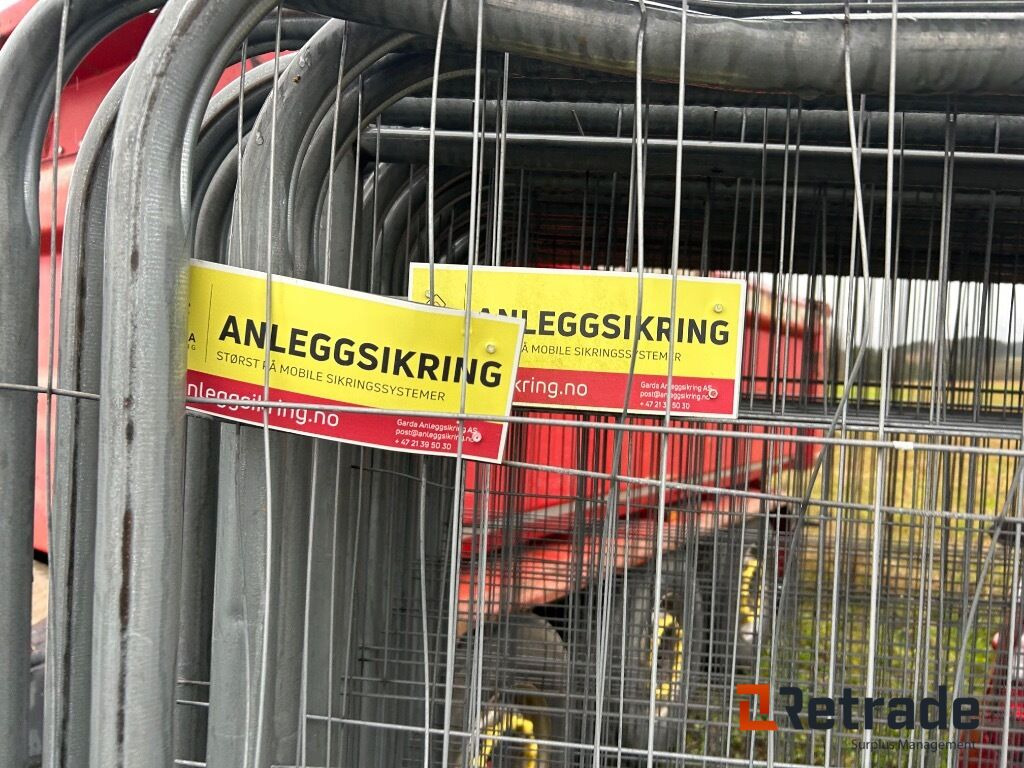 30 stk Bygg gjerder komplett - Entreprenadutrustning: bild 4 30 stk Bygg gjerder komplett - Entreprenadutrustning: bild 4