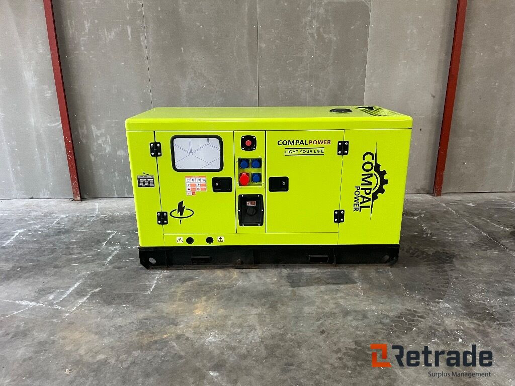 Generator Compal Power VG-R30 Generator - Byggmaskiner: bild 2 Generator Compal Power VG-R30 Generator - Byggmaskiner: bild 2
