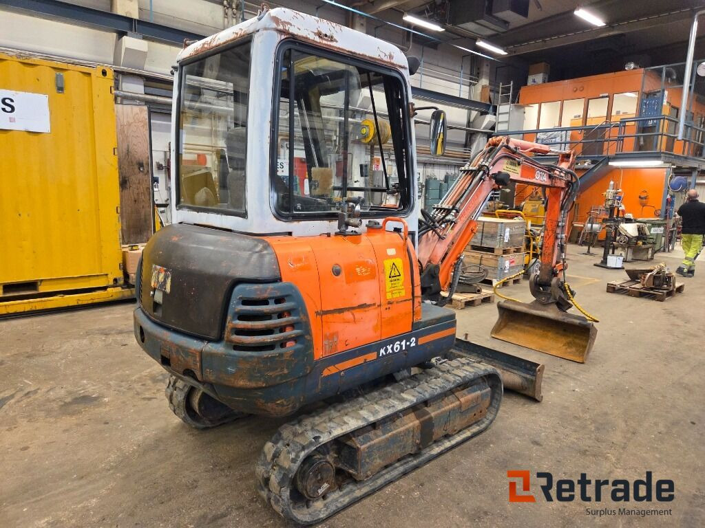 Grävmaskin Kubota KX 61-2 - Byggmaskiner: bild 4 Grävmaskin Kubota KX 61-2 - Byggmaskiner: bild 4