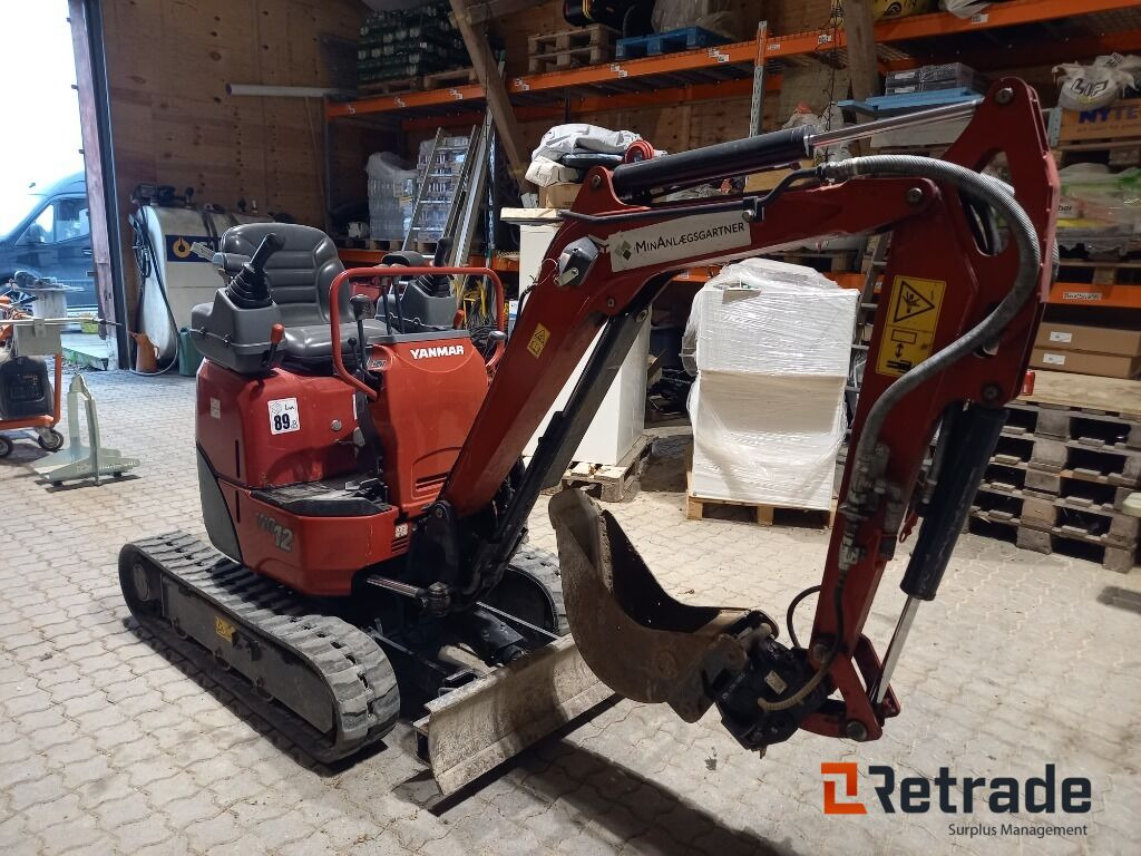 Yanmar Vio12 minigraver - Byggmaskiner: bild 3 Yanmar Vio12 minigraver - Byggmaskiner: bild 3