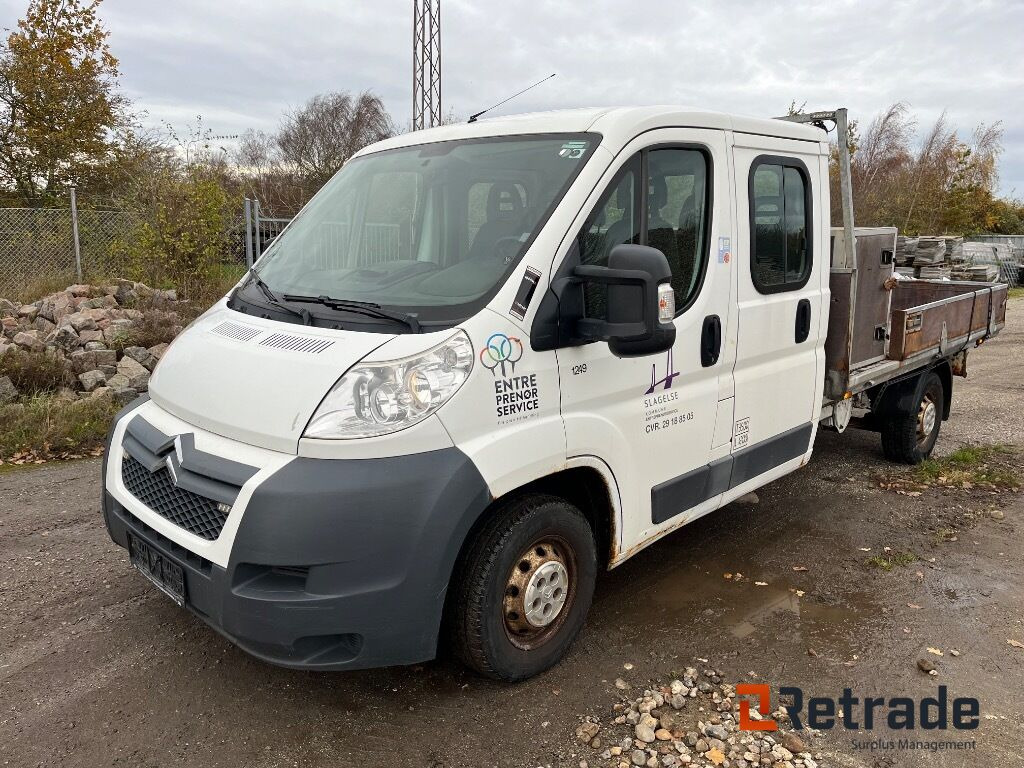 CITROËN JUMPER 35DB 130L Mandskabsvogn. - Transportbil med flak, Dubbelhytt transportbil: bild 1 CITROËN JUMPER 35DB 130L Mandskabsvogn. - Transportbil med flak, Dubbelhytt transportbil: bild 1