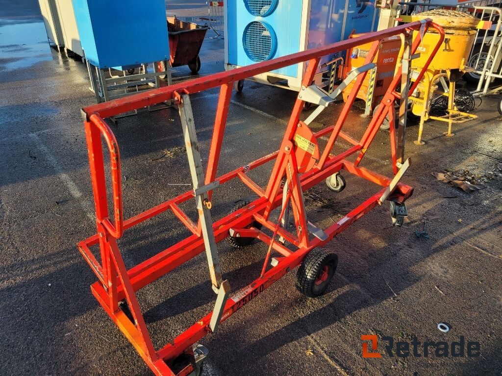 Gipsvagn / skivvagn Alia Tool 10400 ( Inget reservationspris ) - Lagerutrustning: bild 4 Gipsvagn / skivvagn Alia Tool 10400 ( Inget reservationspris ) - Lagerutrustning: bild 4