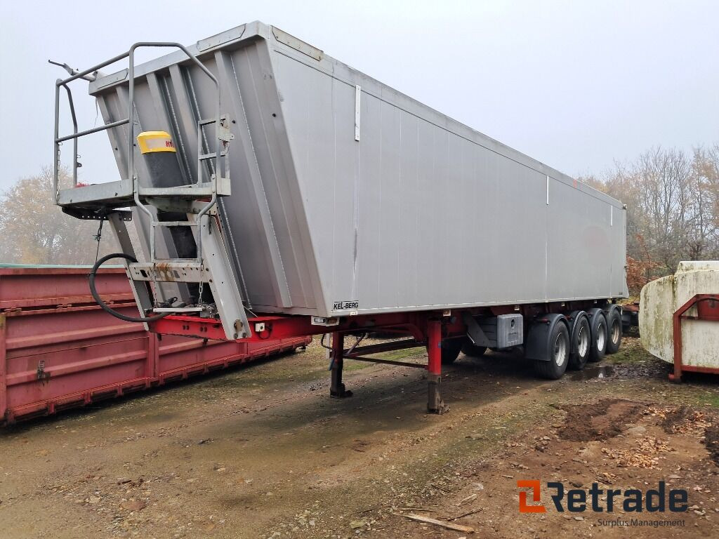 Kel-Berg Tipsættevogn 60m3 4 akslet - Tippbil semitrailer: bild 1 Kel-Berg Tipsættevogn 60m3 4 akslet - Tippbil semitrailer: bild 1