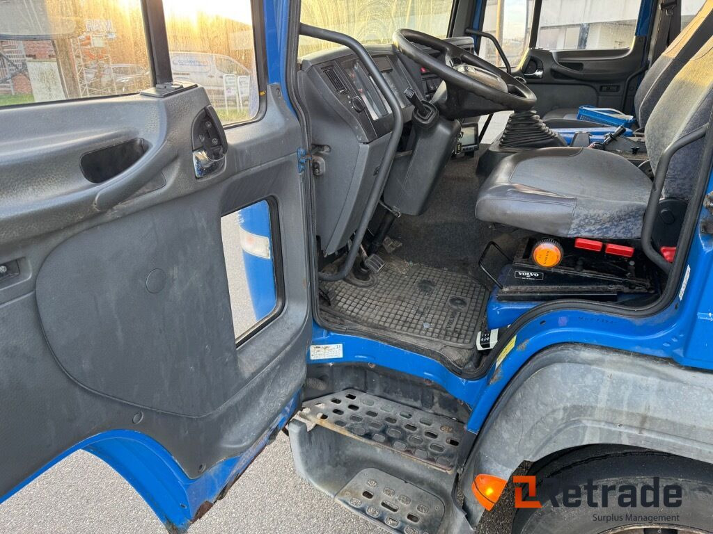 Flakbil, Kranbil Kranbil VOLVO FL 612: bild 50