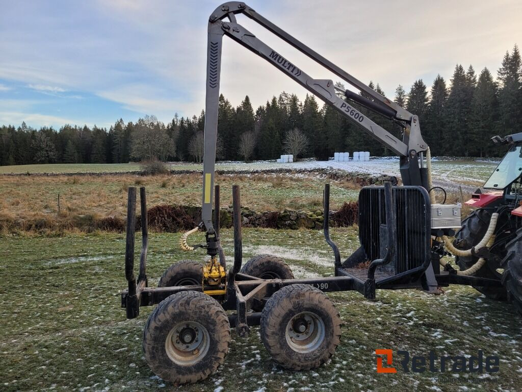 Skogsvagn Huggarvagn med kran Trejon Multiforest MF90 - Lantbruksmaskiner: bild 4 Skogsvagn Huggarvagn med kran Trejon Multiforest MF90 - Lantbruksmaskiner: bild 4