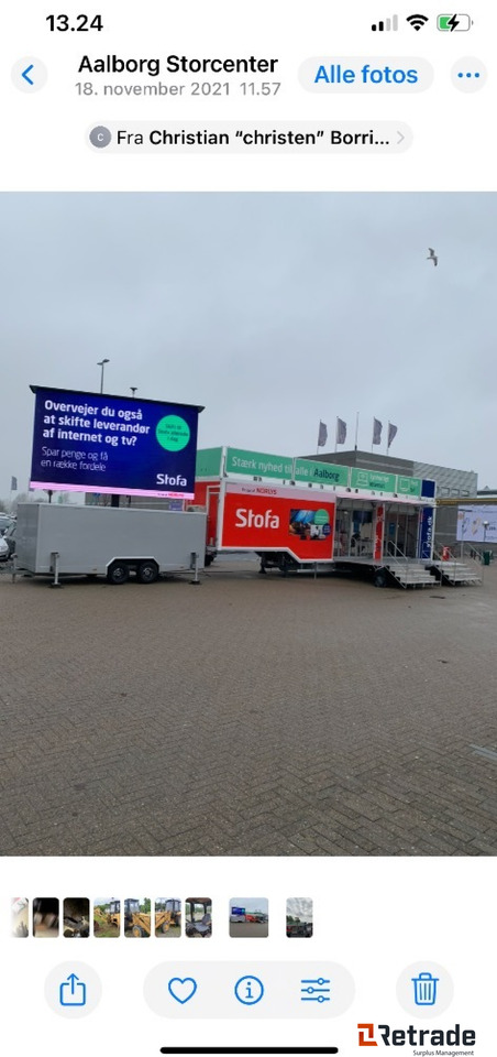 Lastbiltrailer MTDK - AMT ÅN 300 Lukket Special udstillings trailer. - Försäljningsvagn: bild 1 Lastbiltrailer MTDK - AMT ÅN 300 Lukket Special udstillings trailer. - Försäljningsvagn: bild 1