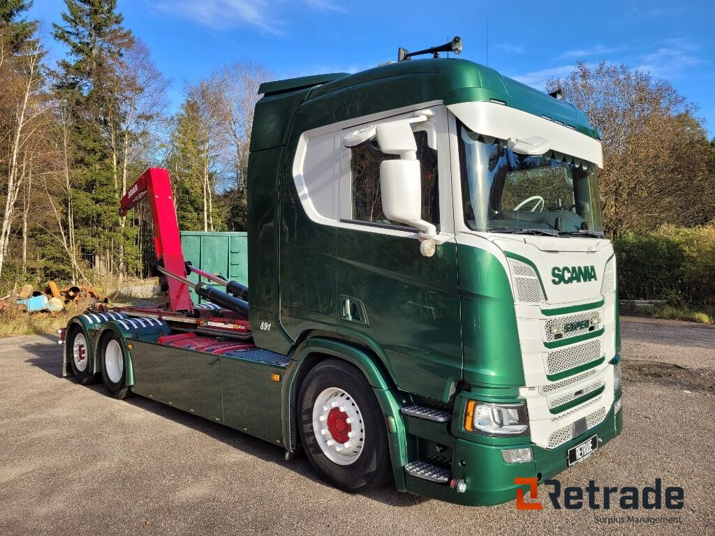 Lastväxlare SCANIA R580 V8 Next Gen LB6X2*4 Euro 6 - Lastväxlare lastbil, Kranbil: bild 2 Lastväxlare SCANIA R580 V8 Next Gen LB6X2*4 Euro 6 - Lastväxlare lastbil, Kranbil: bild 2
