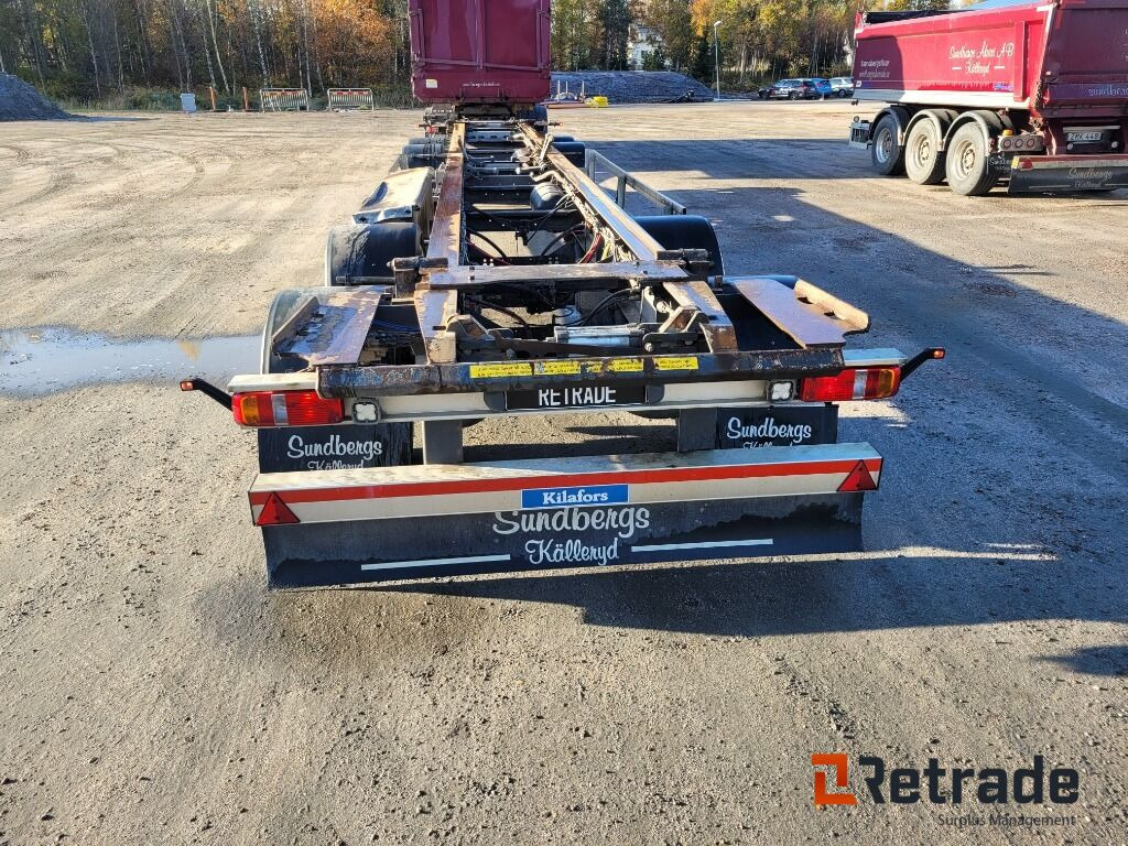 Lastväxlarsläp KILAFORS 4 axligt , med fjärrkontroll -2016 - Chassi trailer: bild 5 Lastväxlarsläp KILAFORS 4 axligt , med fjärrkontroll -2016 - Chassi trailer: bild 5