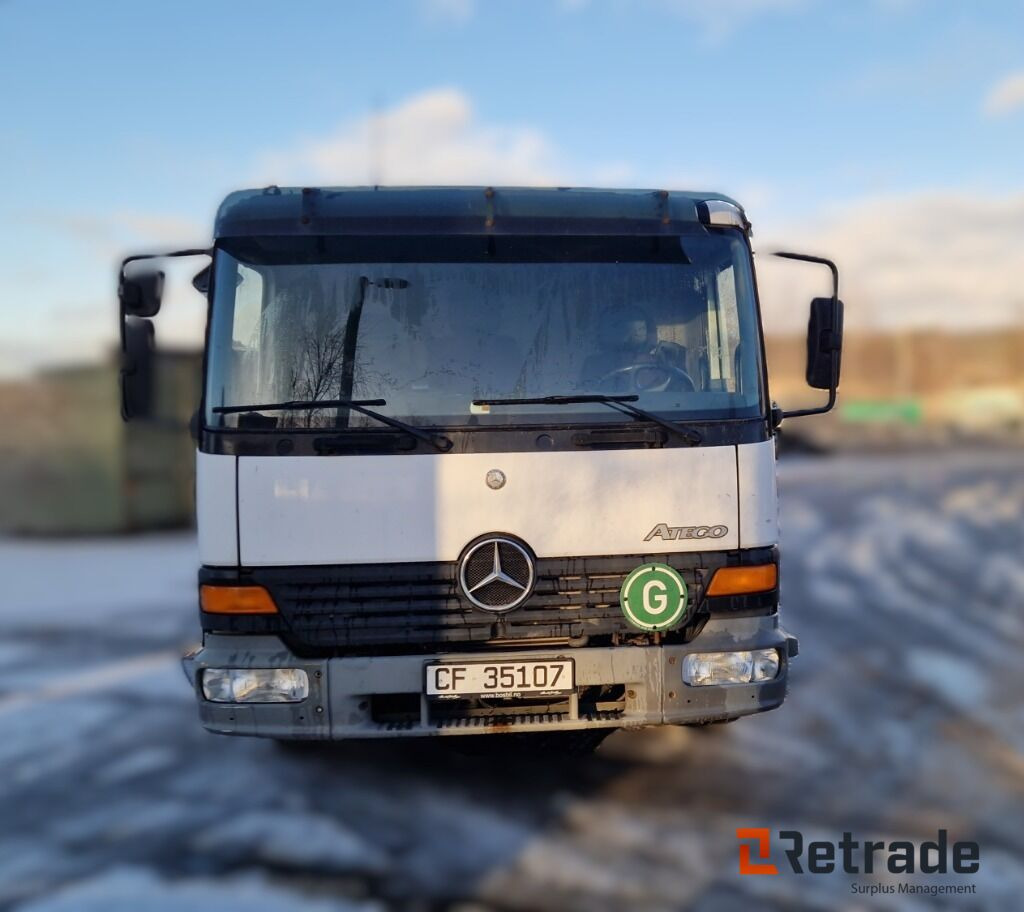 Mercedes-Benz Atego 818L med 6 meter plan og kran - Flakbil, Kranbil: bild 5 Mercedes-Benz Atego 818L med 6 meter plan og kran - Flakbil, Kranbil: bild 5