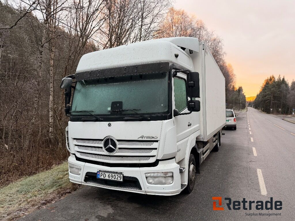Skapbil MERCEDES-BENZ Atego nylig EU - Lastbil med skåp: bild 1 Skapbil MERCEDES-BENZ Atego nylig EU - Lastbil med skåp: bild 1