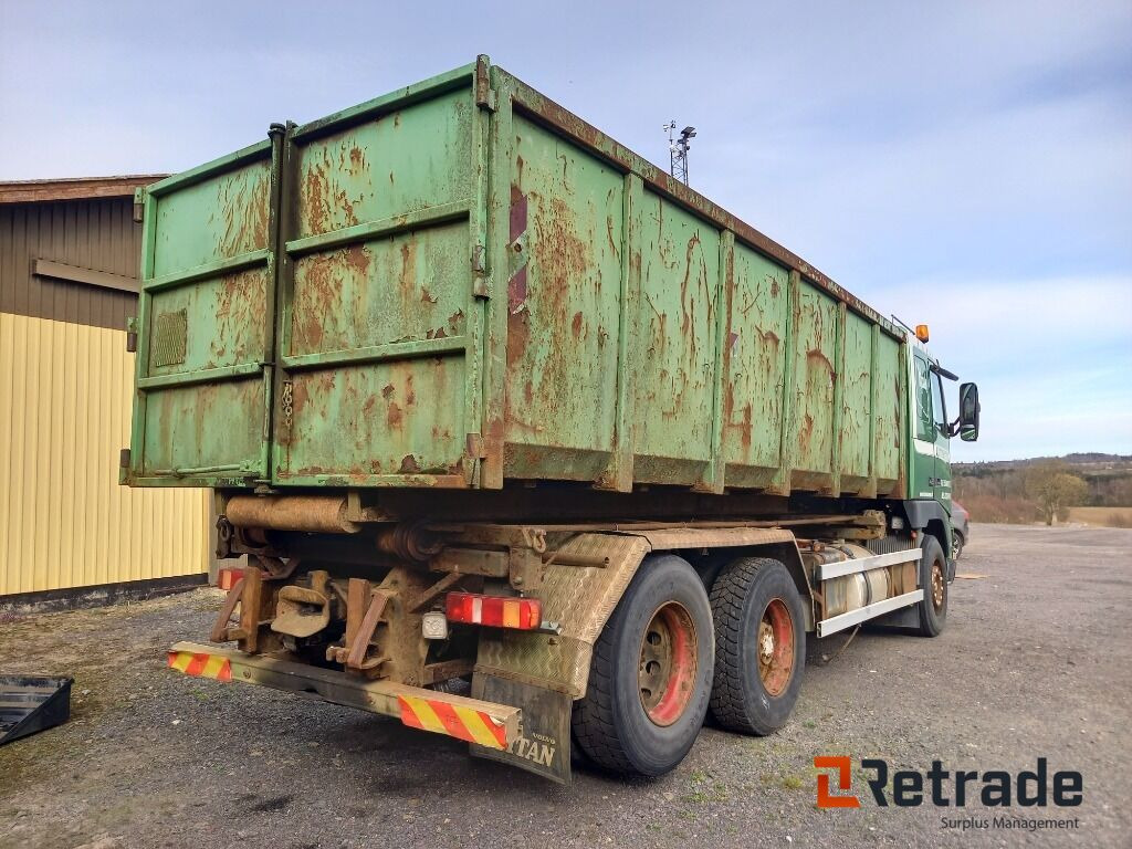 Volvo FH12,420 6x2 med container wire hejs og HMF kran. - Tippbil lastbil: bild 3 Volvo FH12,420 6x2 med container wire hejs og HMF kran. - Tippbil lastbil: bild 3