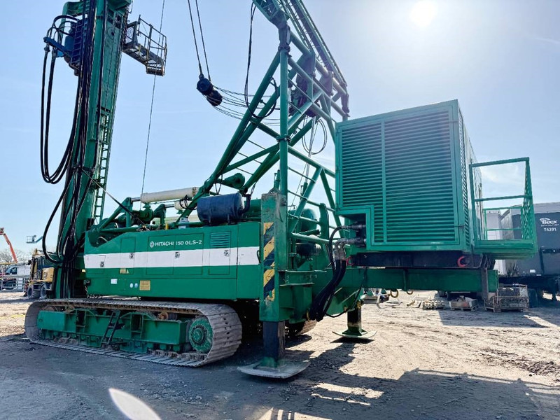 Borrmaskin Hitachi KH150GLS-2 - 30.3m Drill / Powerpack / Hydr Tracks: bild 6