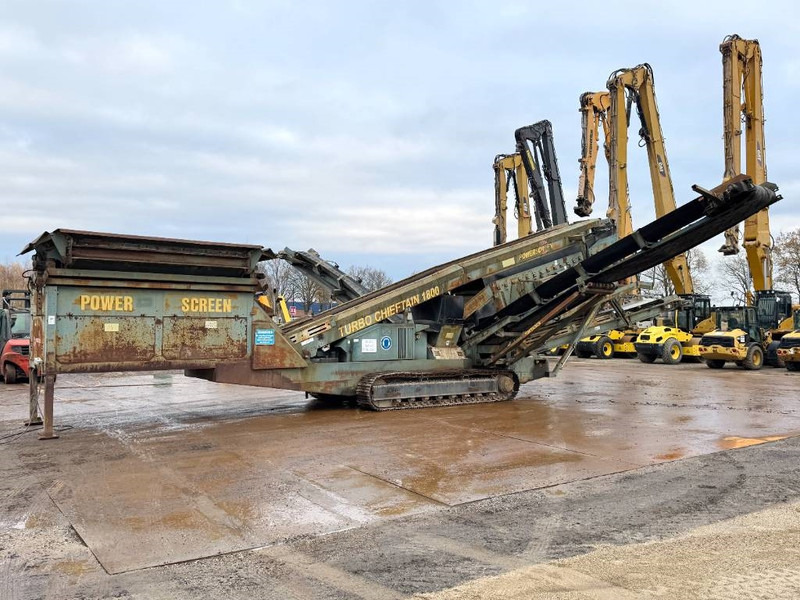 Powerscreen Chieftain 1800 - German Machine / Good Condition! - Sorteringsverk: bild 2 Powerscreen Chieftain 1800 - German Machine / Good Condition! - Sorteringsverk: bild 2