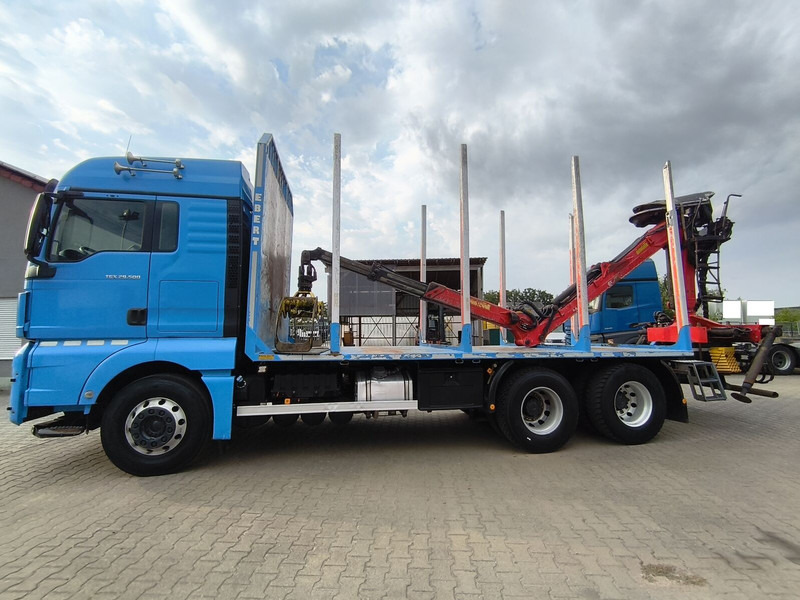 MAN TGX 26.500 Holz-LKW Euro6 6x4 Holztransporter m Palfinger (16) - Timmerbil, Kranbil: bild 5 MAN TGX 26.500 Holz-LKW Euro6 6x4 Holztransporter m Palfinger (16) - Timmerbil, Kranbil: bild 5