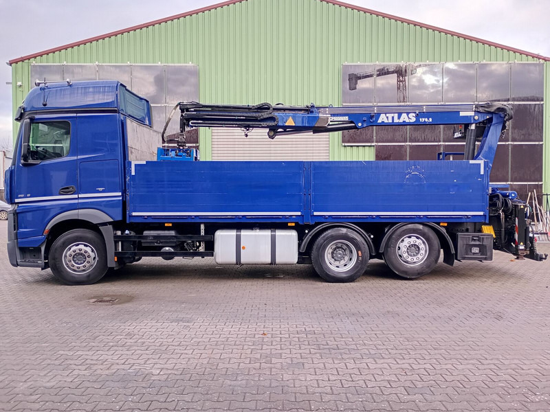 Mercedes-Benz 2545 mit Kran 6X2 Euro6 Atlas 170.2 10,8m Kran - Flakbil, Kranbil: bild 4 Mercedes-Benz 2545 mit Kran 6X2 Euro6 Atlas 170.2 10,8m Kran - Flakbil, Kranbil: bild 4