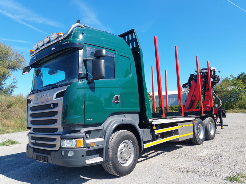 Scania R490 6x4 Euro 6 Kurzholz Palfinger AHK (2) - Timmerbil, Kranbil: bild 1 Scania R490 6x4 Euro 6 Kurzholz Palfinger AHK (2) - Timmerbil, Kranbil: bild 1