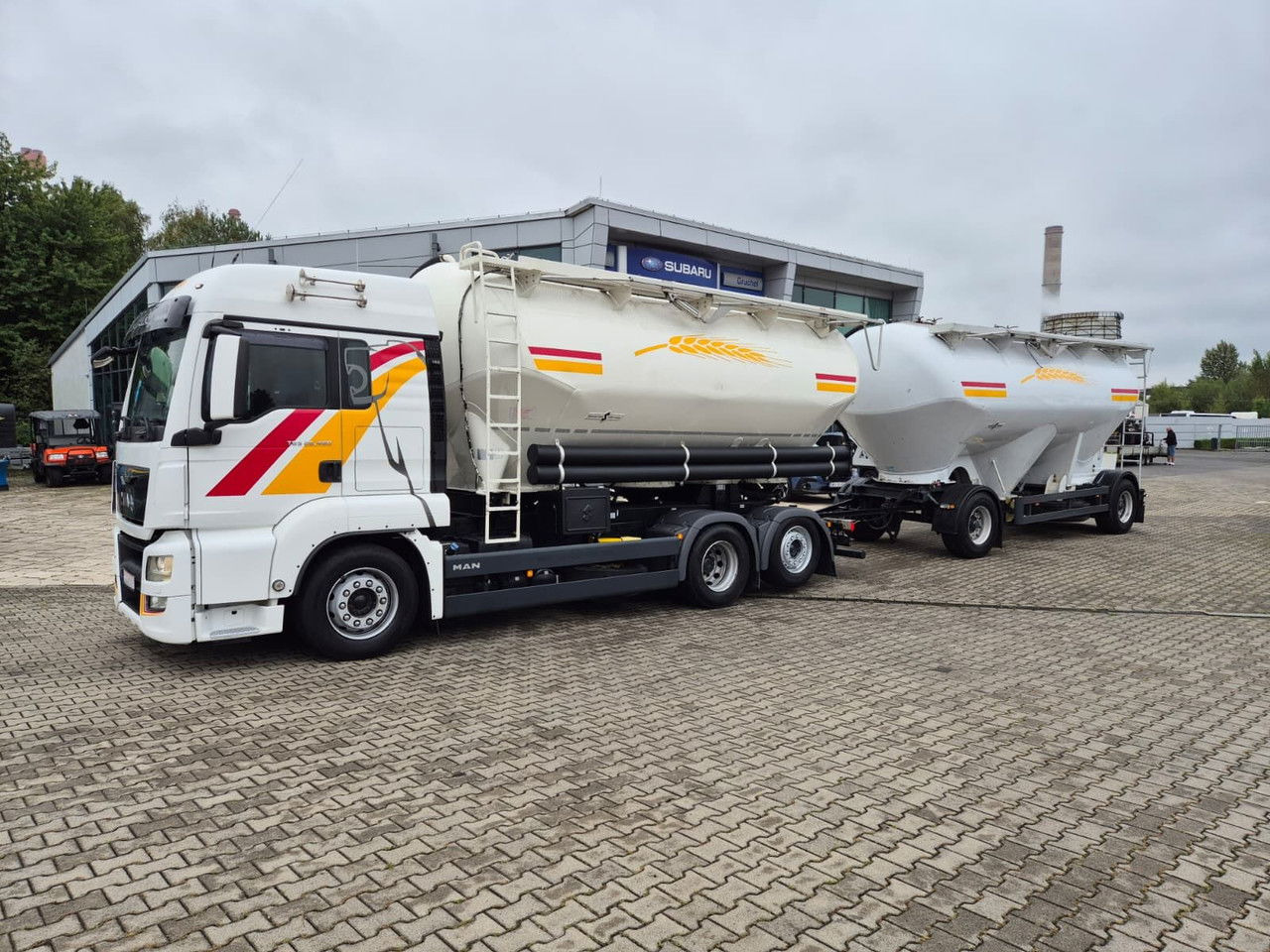 MAN TGS 26.480 Spritzer SILO - Tankbil: bild 4 MAN TGS 26.480 Spritzer SILO - Tankbil: bild 4