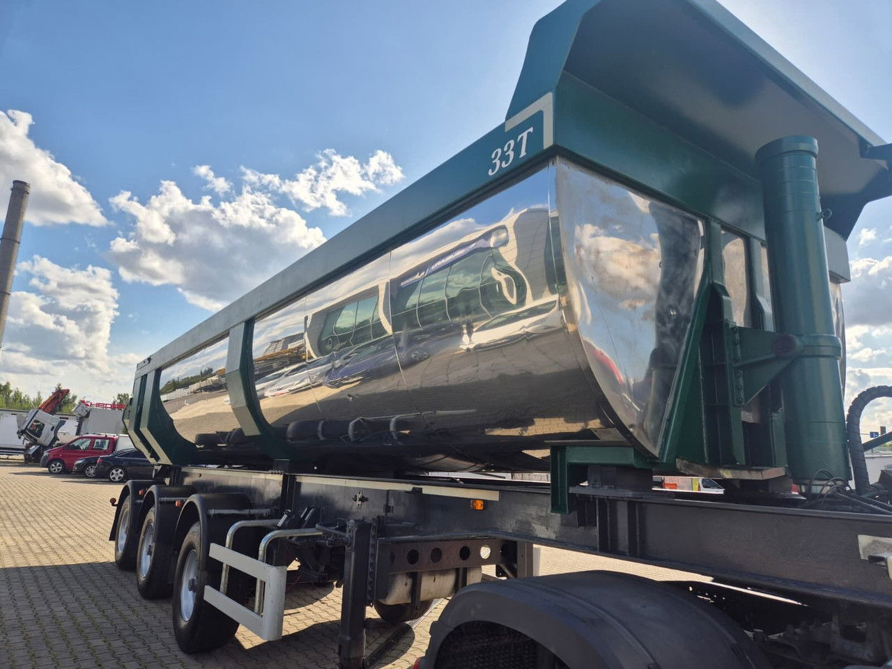 Zorzi 46S095 PRS / Like NEW / ALL Works 46S095 PRS / Like NEW / ALL Works - Tippbil semitrailer: bild 1 Zorzi 46S095 PRS / Like NEW / ALL Works 46S095 PRS / Like NEW / ALL Works - Tippbil semitrailer: bild 1