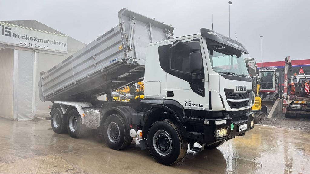 Tippbil lastbil Iveco Trakker 460 8x4 meiller tipper - euro 6: bild 8 Tippbil lastbil Iveco Trakker 460 8x4 meiller tipper - euro 6: bild 8