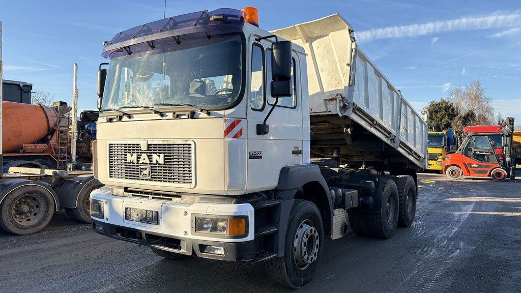 MAN 27.403 - 6x4 - 3 sided tipper - perfect - Tippbil lastbil: bild 5 MAN 27.403 - 6x4 - 3 sided tipper - perfect - Tippbil lastbil: bild 5