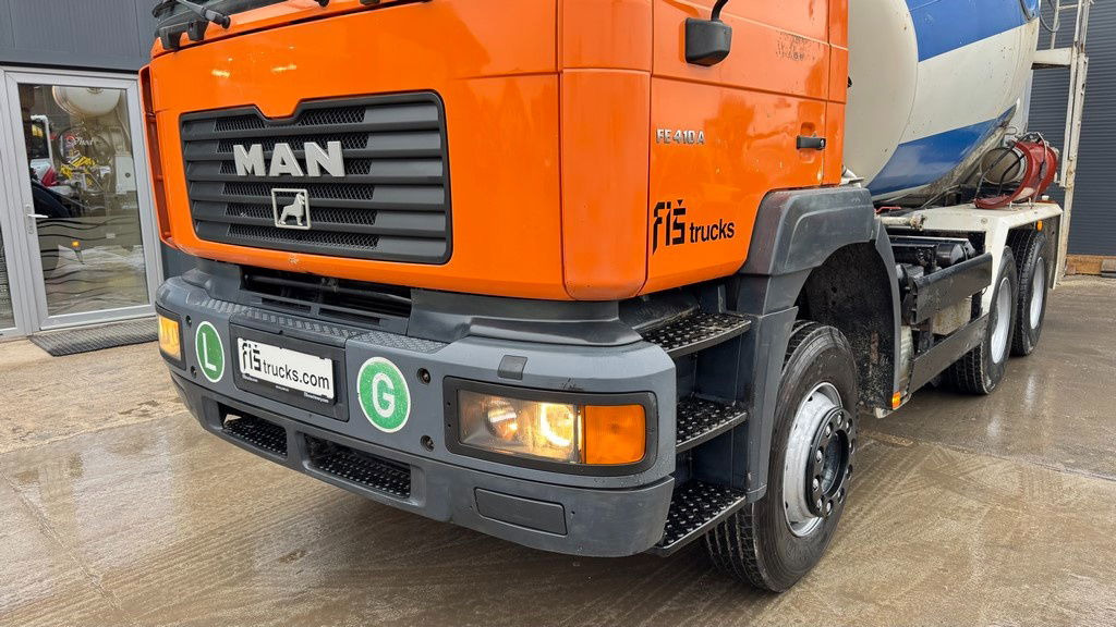 MAN 27.414 FE 410A 6x4 stetter - 7m3 - euro 3 - Betongbil: bild 2 MAN 27.414 FE 410A 6x4 stetter - 7m3 - euro 3 - Betongbil: bild 2