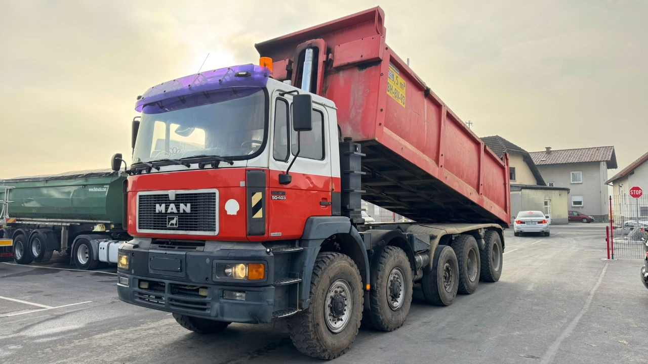 MAN 50.403 10x8 mulda tipper 24.5 m3 - Tippbil lastbil: bild 5 MAN 50.403 10x8 mulda tipper 24.5 m3 - Tippbil lastbil: bild 5