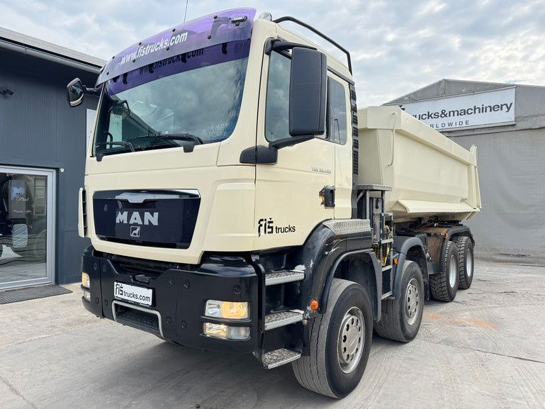 MAN TGS 35.480 8x4 schmitz dumper tipper - Tippbil lastbil: bild 1 MAN TGS 35.480 8x4 schmitz dumper tipper - Tippbil lastbil: bild 1