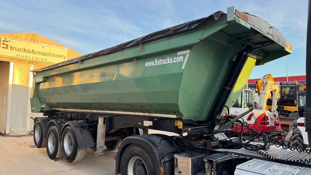 Meiller Kisa 3 - 3-Axle Tipper Trailer - hydr. back - Tippbil semitrailer: bild 3 Meiller Kisa 3 - 3-Axle Tipper Trailer - hydr. back - Tippbil semitrailer: bild 3