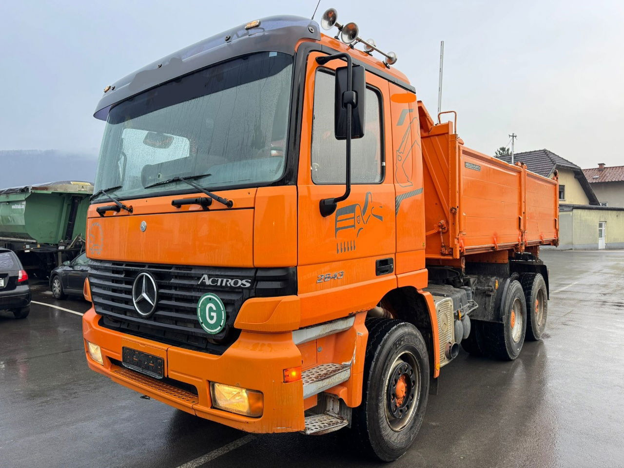 Mercedes-Benz Actros 2643 K 6x4 meiller tipper - TOP Condition - Tippbil lastbil: bild 1 Mercedes-Benz Actros 2643 K 6x4 meiller tipper - TOP Condition - Tippbil lastbil: bild 1