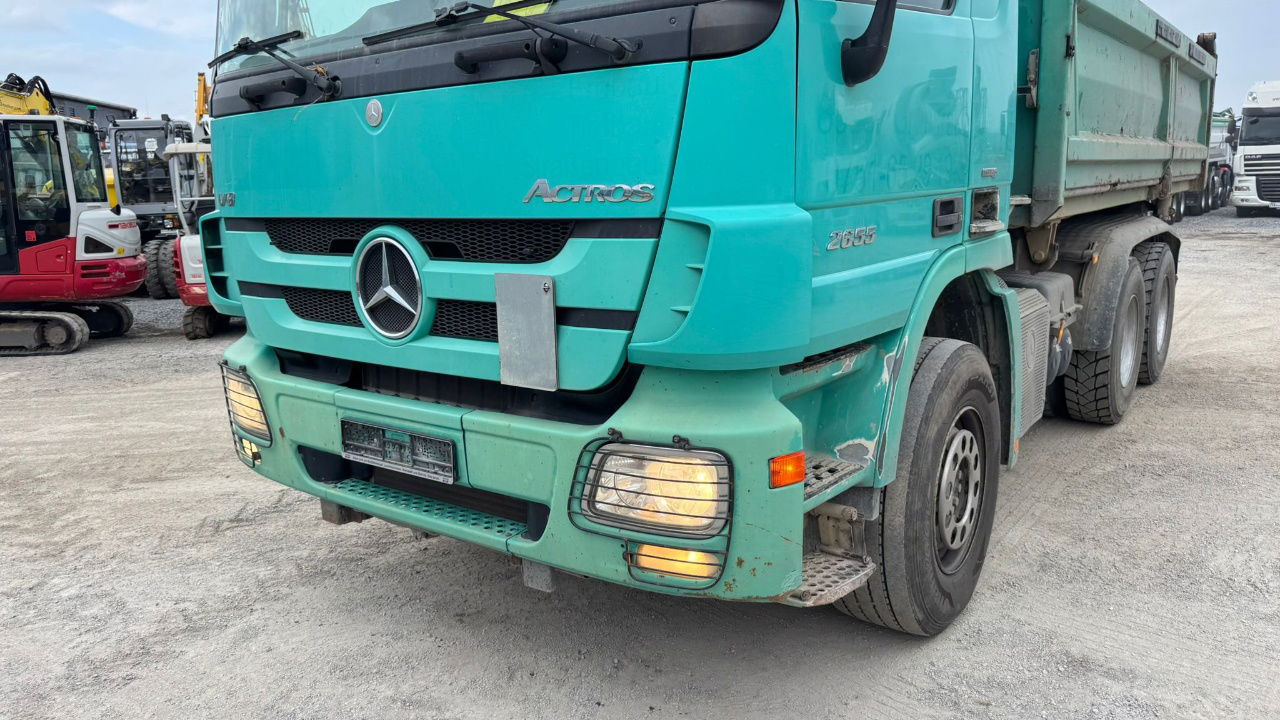 Mercedes-Benz Actros 2655 6x4 meiller bordmatic tipper - retarder - V8 - Tippbil lastbil: bild 2 Mercedes-Benz Actros 2655 6x4 meiller bordmatic tipper - retarder - V8 - Tippbil lastbil: bild 2