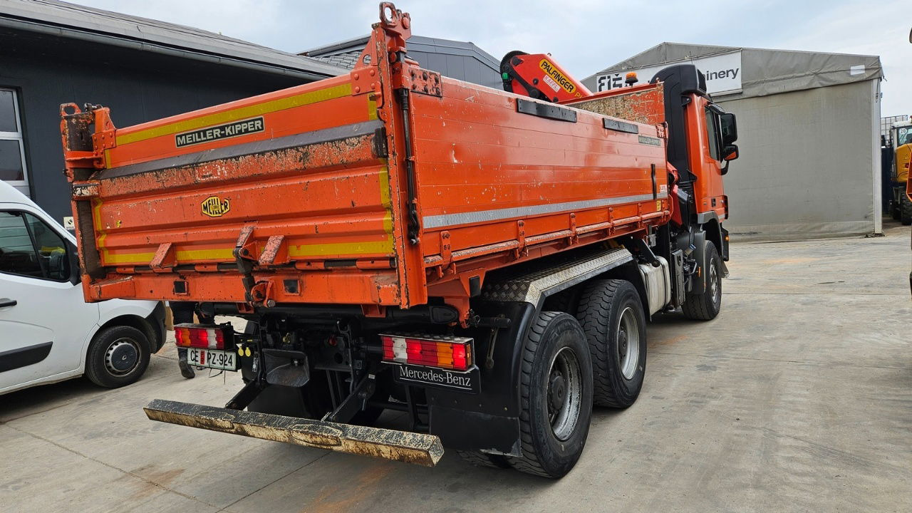 Mercedes-Benz Actros 3346 K palfinger PK 18002 - bordmatic - meiller tipper - EPS 3 pedals - Tippbil lastbil: bild 5 Mercedes-Benz Actros 3346 K palfinger PK 18002 - bordmatic - meiller tipper - EPS 3 pedals - Tippbil lastbil: bild 5