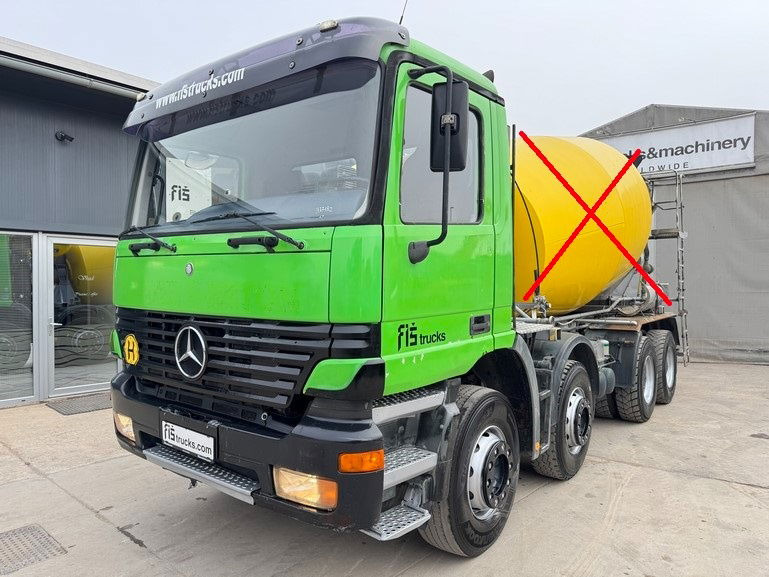 Mercedes-Benz Actros 4143 8x4 chassis - big axle - Chassi lastbil: bild 1 Mercedes-Benz Actros 4143 8x4 chassis - big axle - Chassi lastbil: bild 1